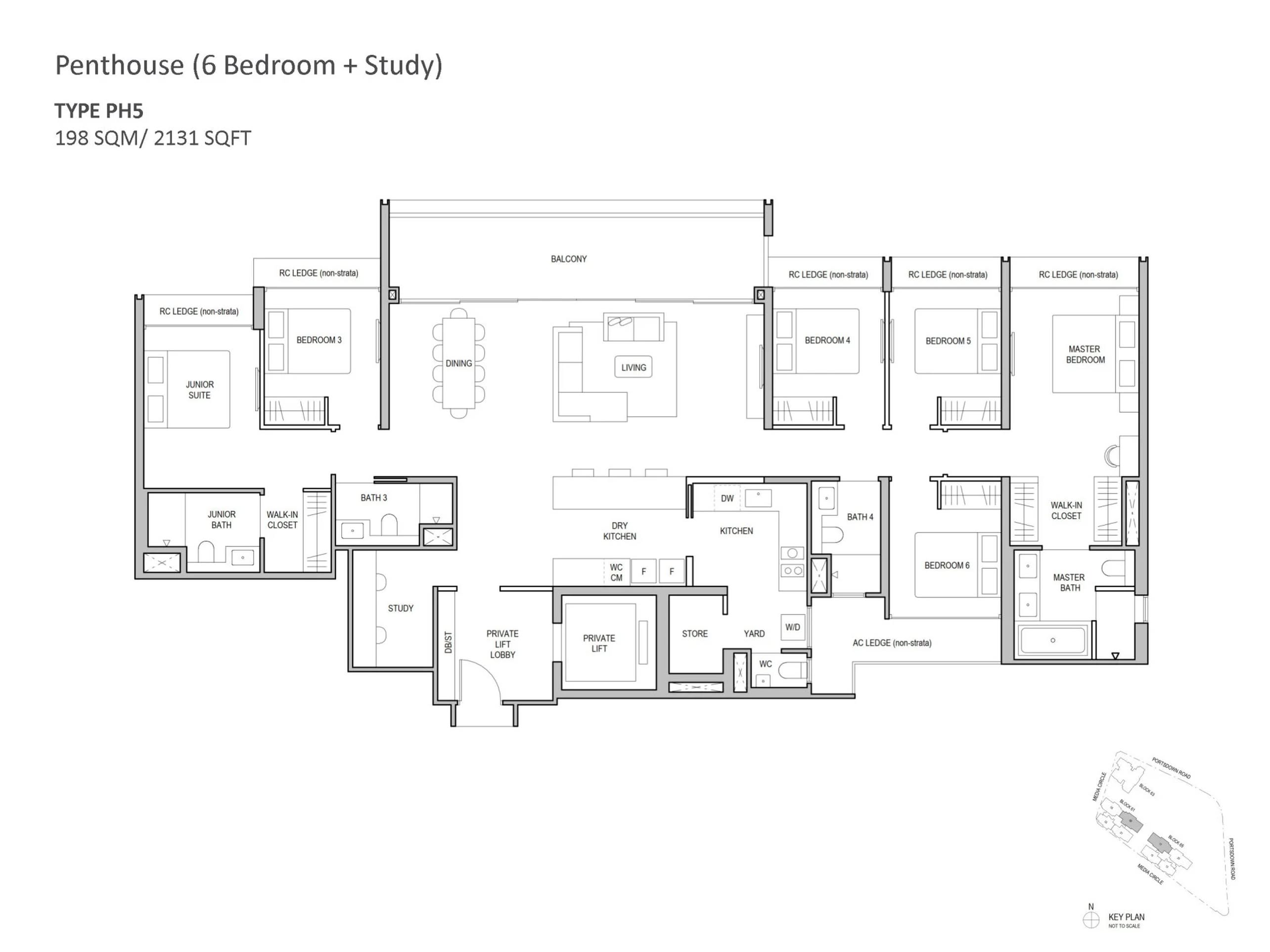 Bloomsbury Residences floorplan
